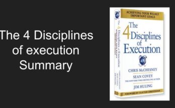 the 4 discipline of execution of summary
