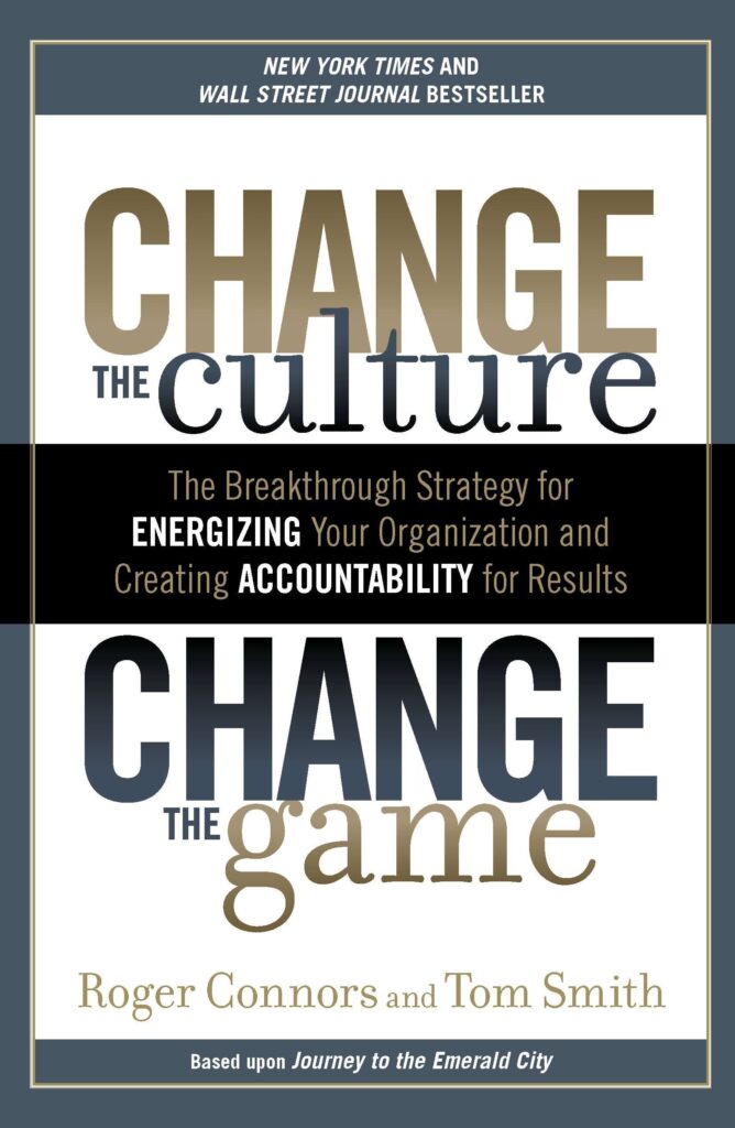 Change the culture change the game summary