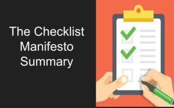 the checklist manifesto summary by chapter