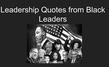 Leadership quotes from black leaders