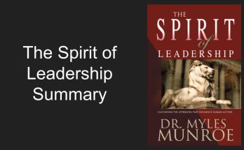 The Spirit of Leadership Summary