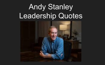 andy stanley leadership quotes