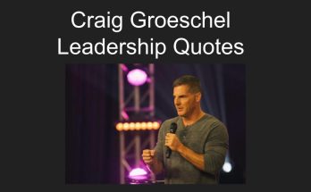 Craig Groeschel leadership quotes