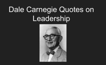 Dale Carnegie quotes on leadership